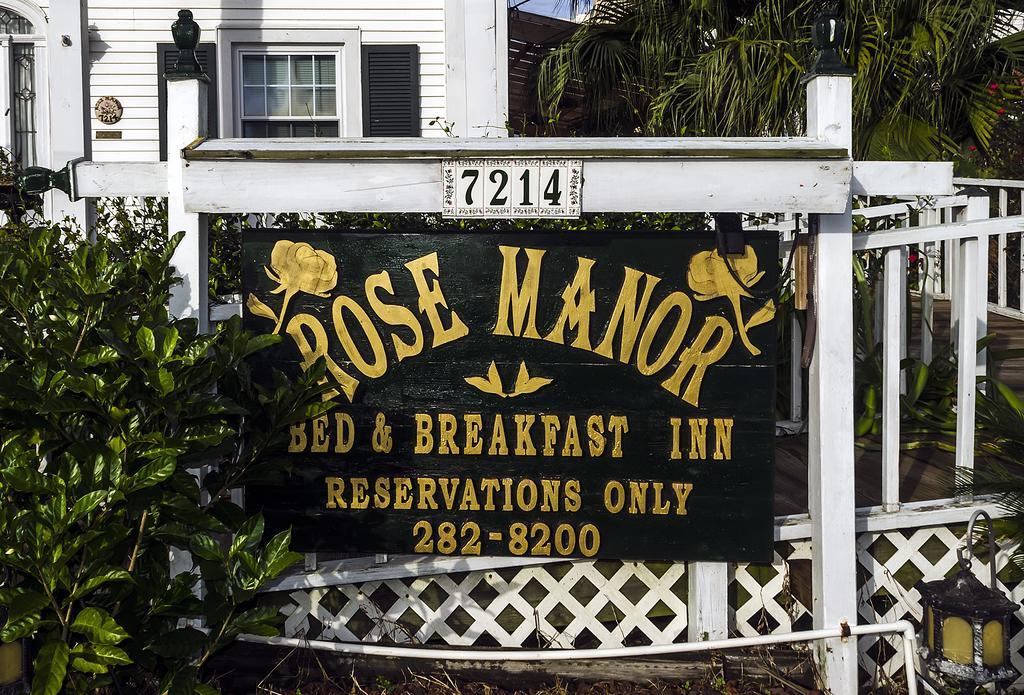 Rose Manor Bed & Breakfast La Nouvelle-Orléans Extérieur photo